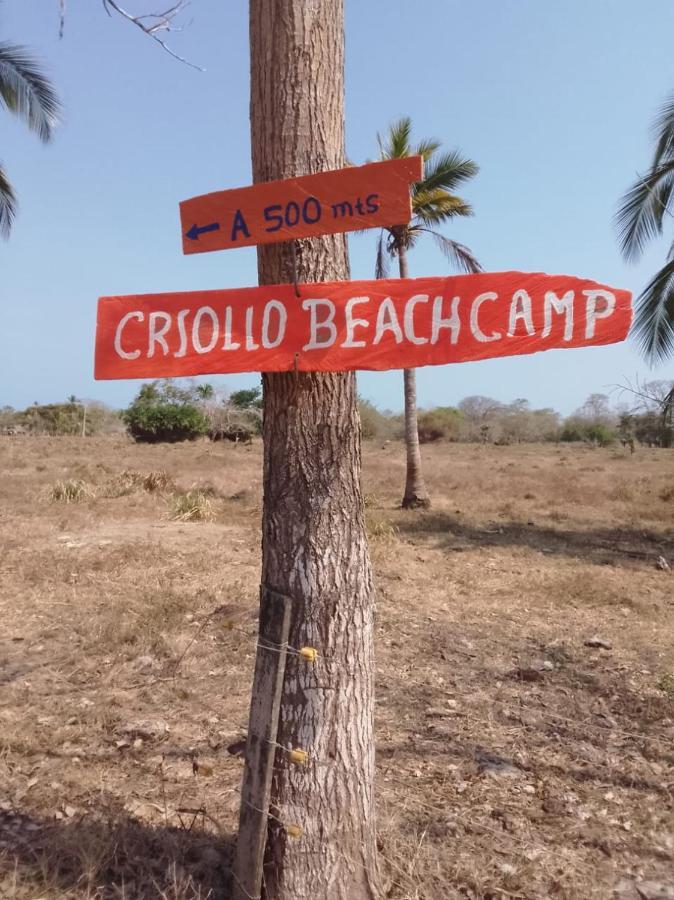 Criollo Beach Camp Monitos Esterno foto